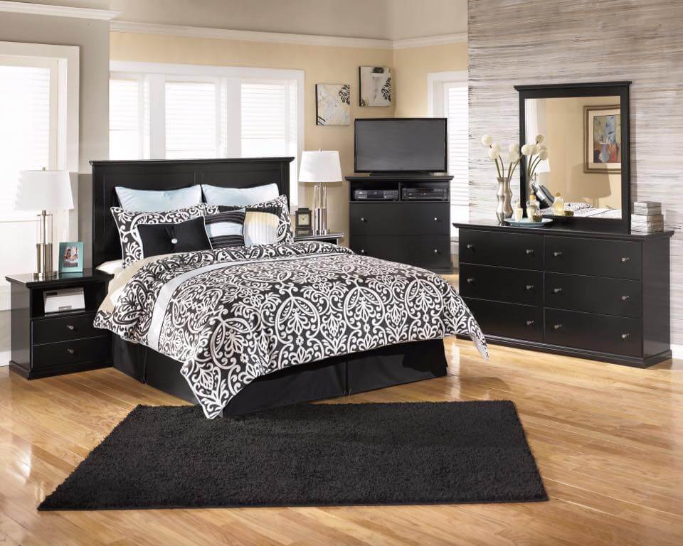 Maribel Collection Bedroom Set - Furniture rental in Greensboro, NC